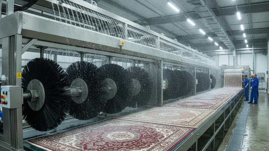 مقایسه قالیشویی اتوماتیک و دستی؛ راهنمای انتخاب بهترین روش
